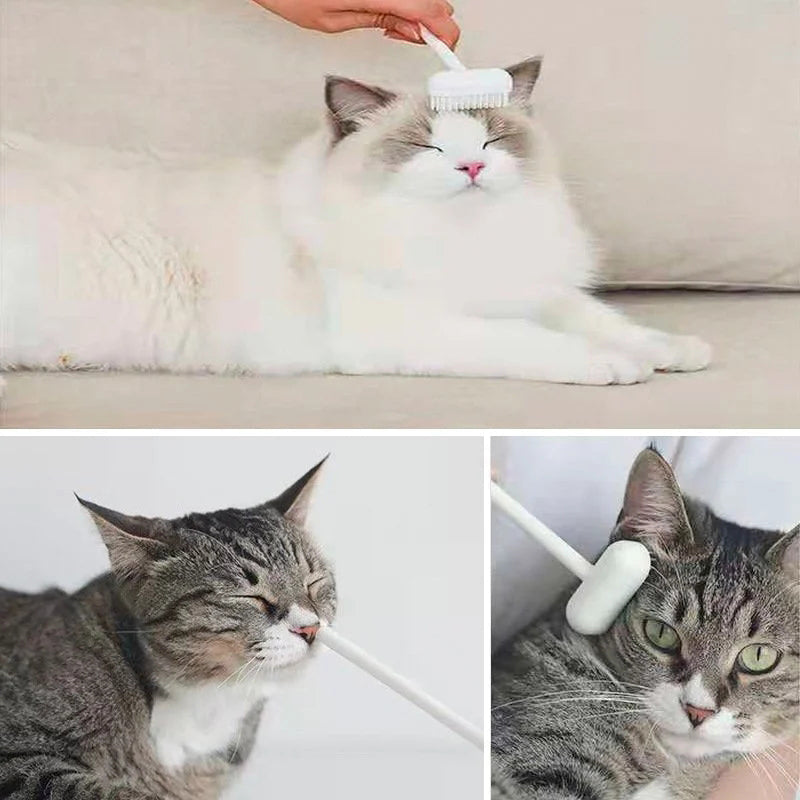 Cat Hair Removal Massaging Brush