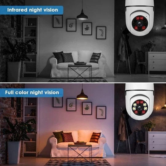 1080P Best Light Bulb Security Camera