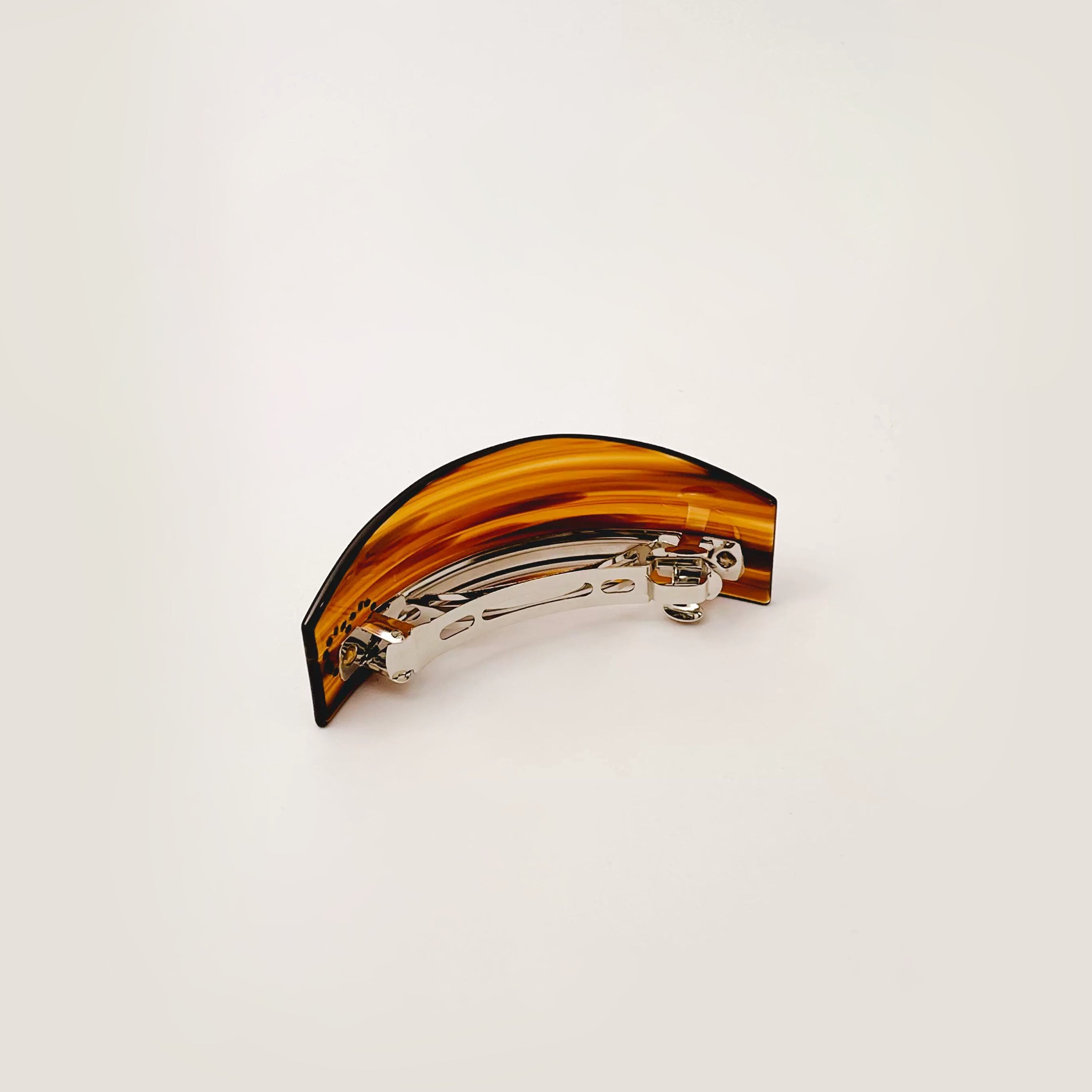 Curved Hairpin With Rhinestones