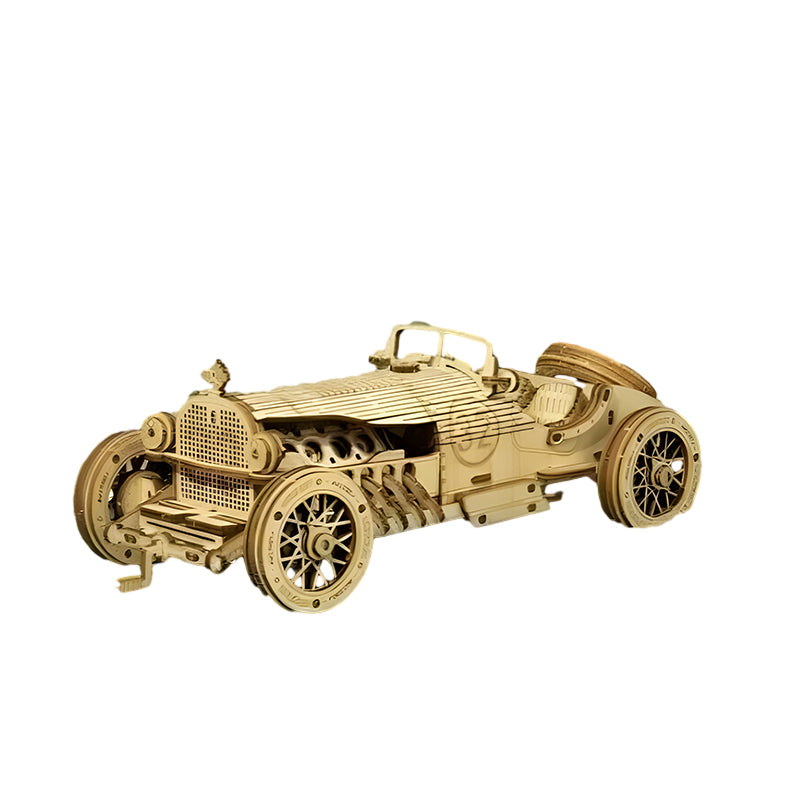 Super Wooden Mechanical Model Puzzle Set1