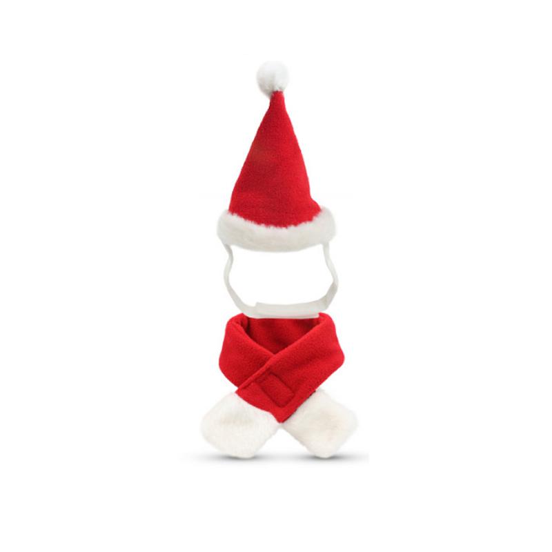 Christmas Decoration Santa Hat with Scarf