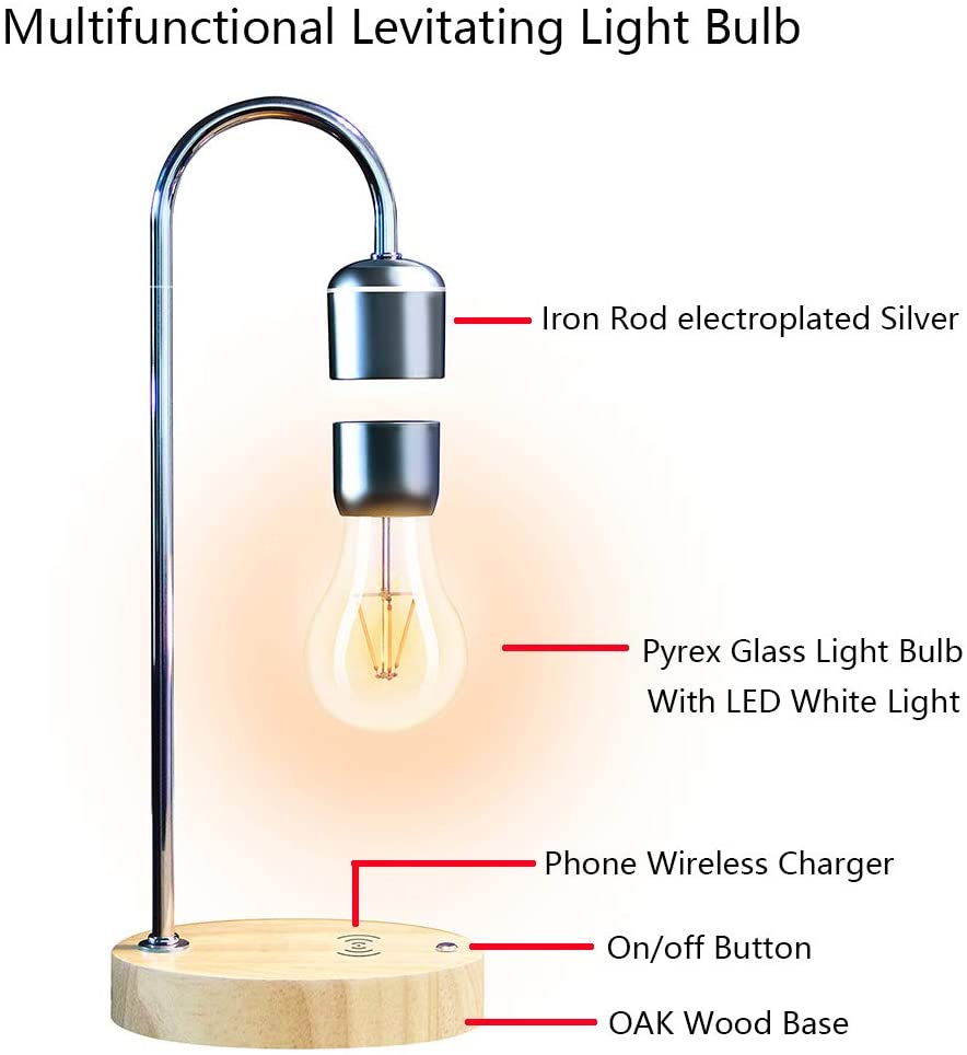Wireless Charging Light Bulb