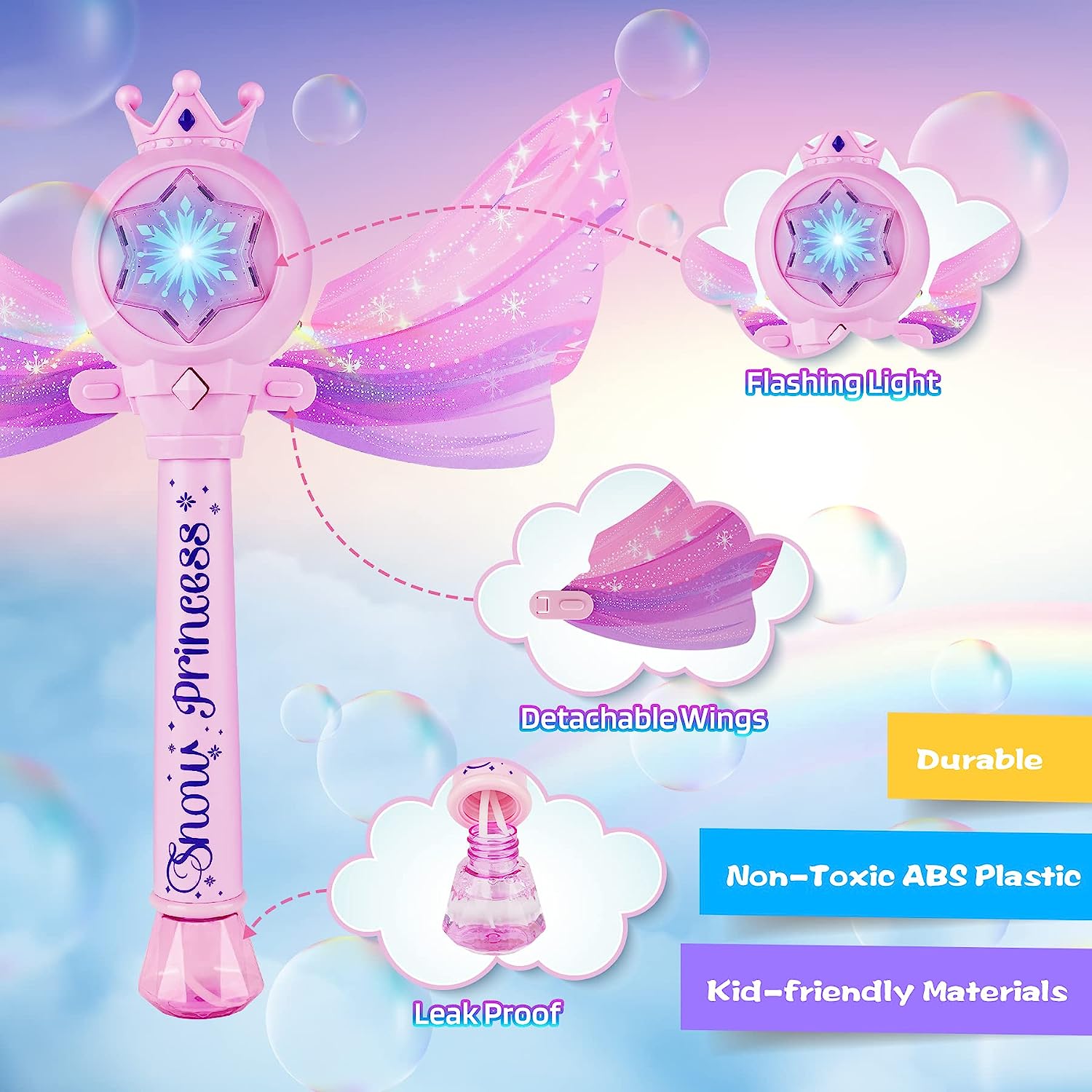 Princess Bubble Wand Maker