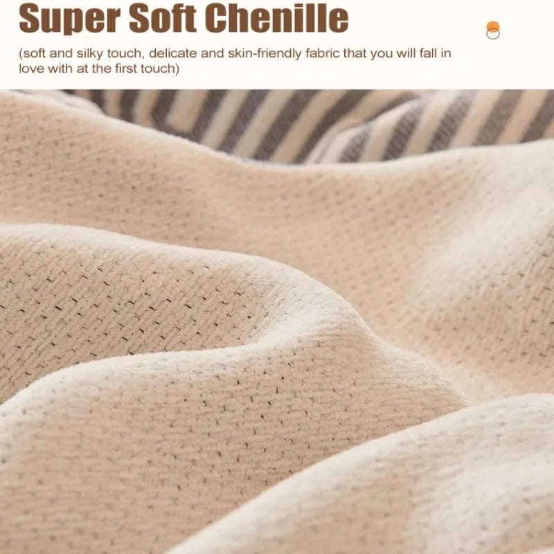 Reversible Chenille Sofa Cover