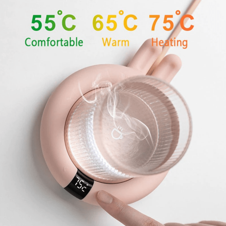 Portable Smart Heating Coaster