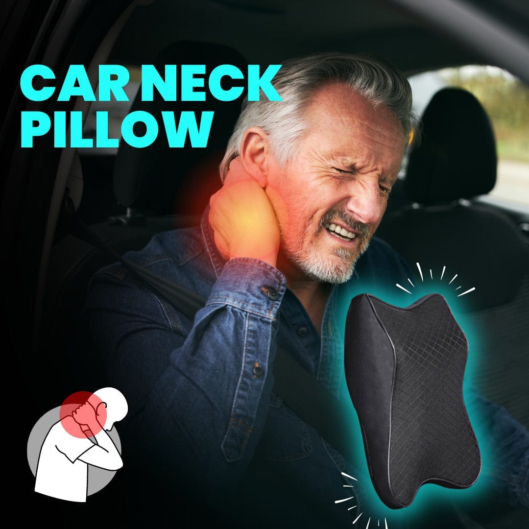 EZDrive Ergonomic Neck Pillow - Fits All Car Makes and Models