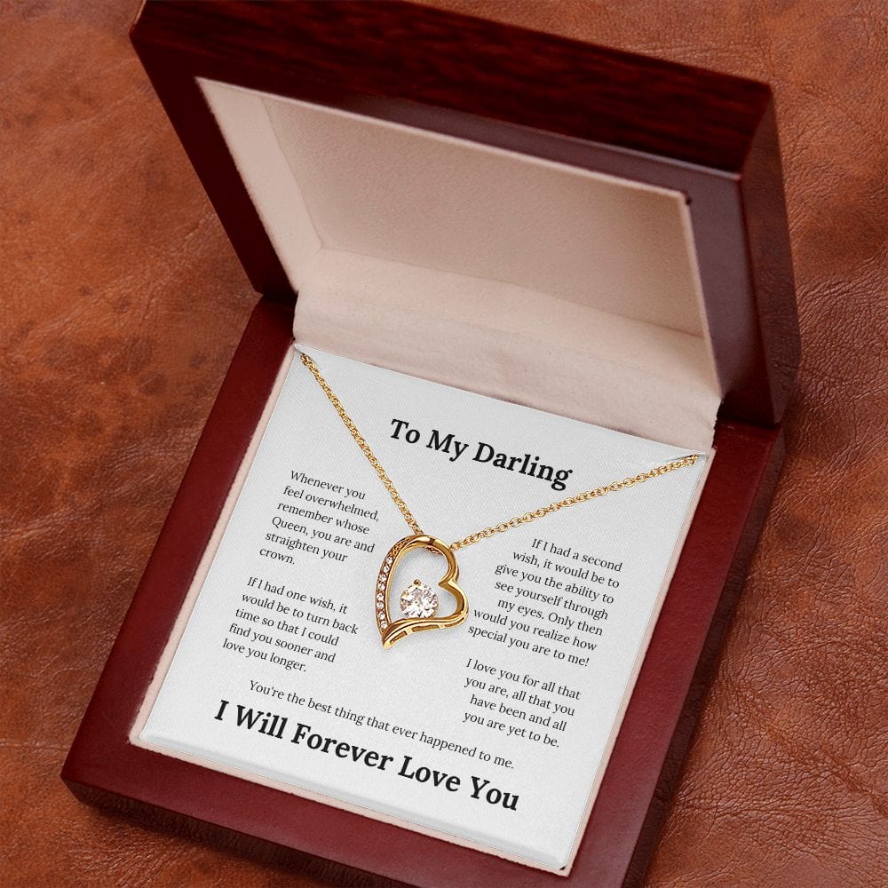 To My Darling... Forever Love Necklace