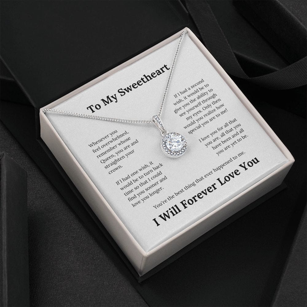 To My Sweetheart... Eternal Hope Necklace