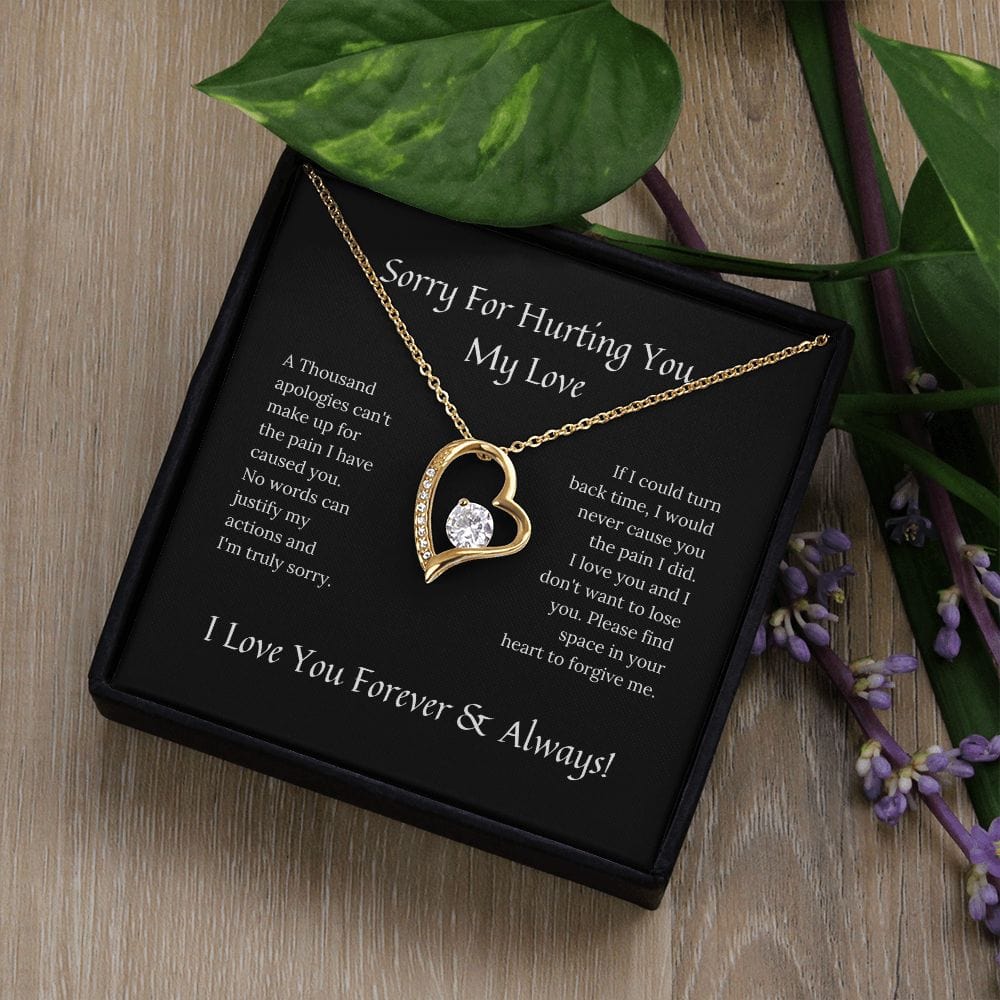 Sorry For Hurting You... Forever Love Necklace