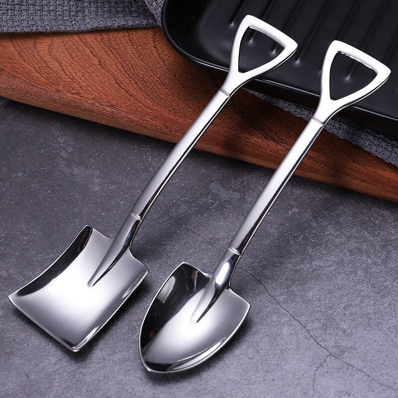 Shovel & Spade Spoon Set