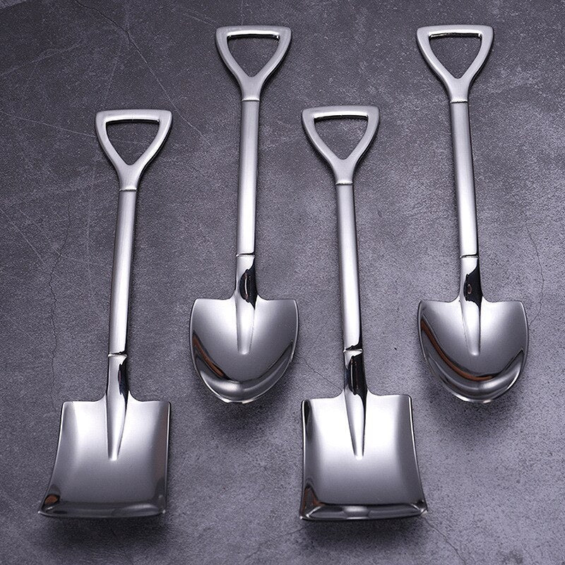 Shovel & Spade Spoon Set