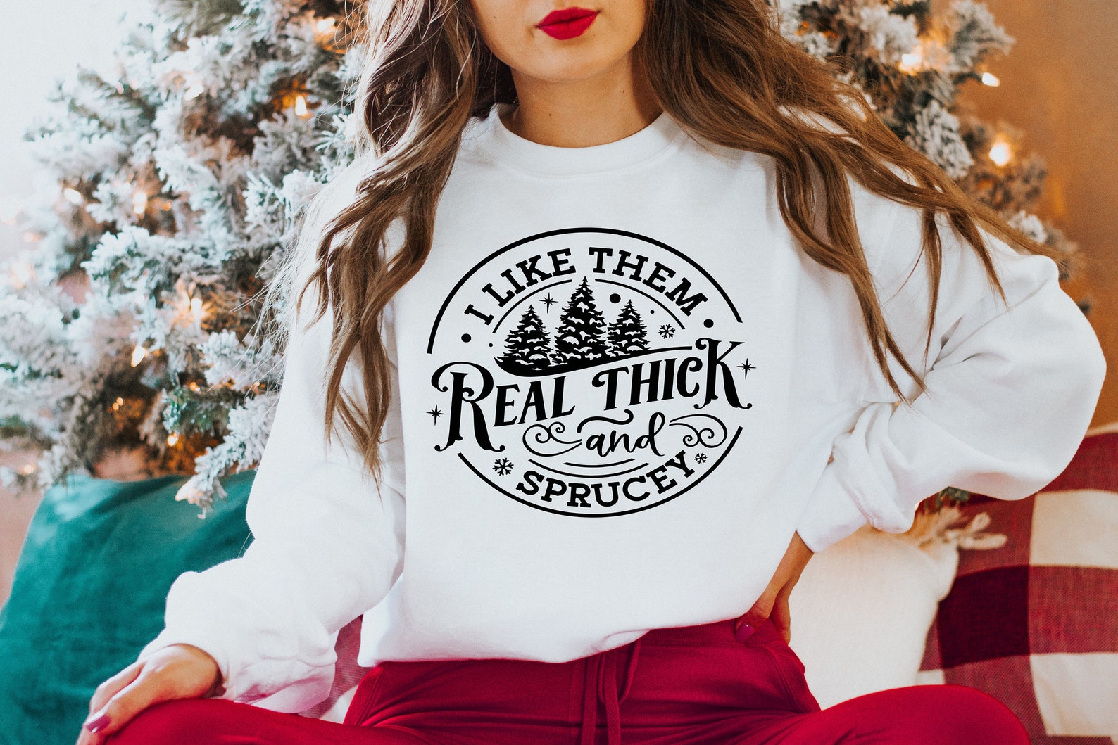 Real thick and Sprucy Sweater