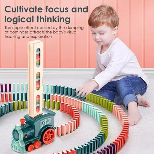 Kids Domino Train Toy
