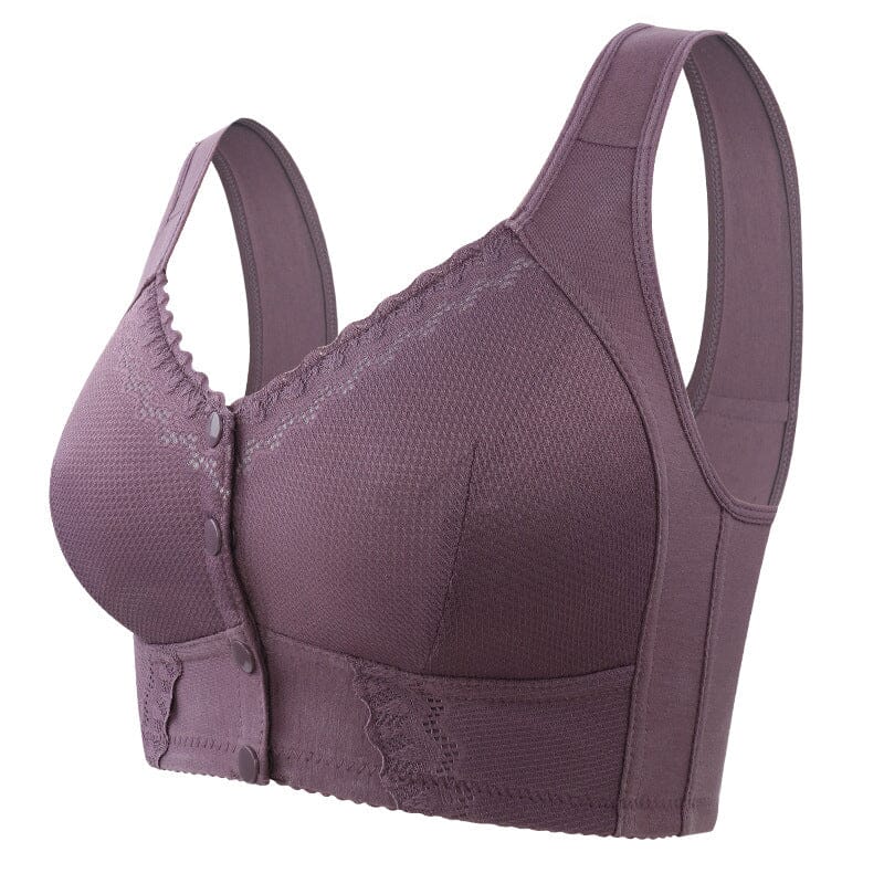 Front Closure Breathable Bra