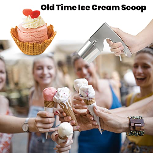 Cylindrical Ice Cream Scoop