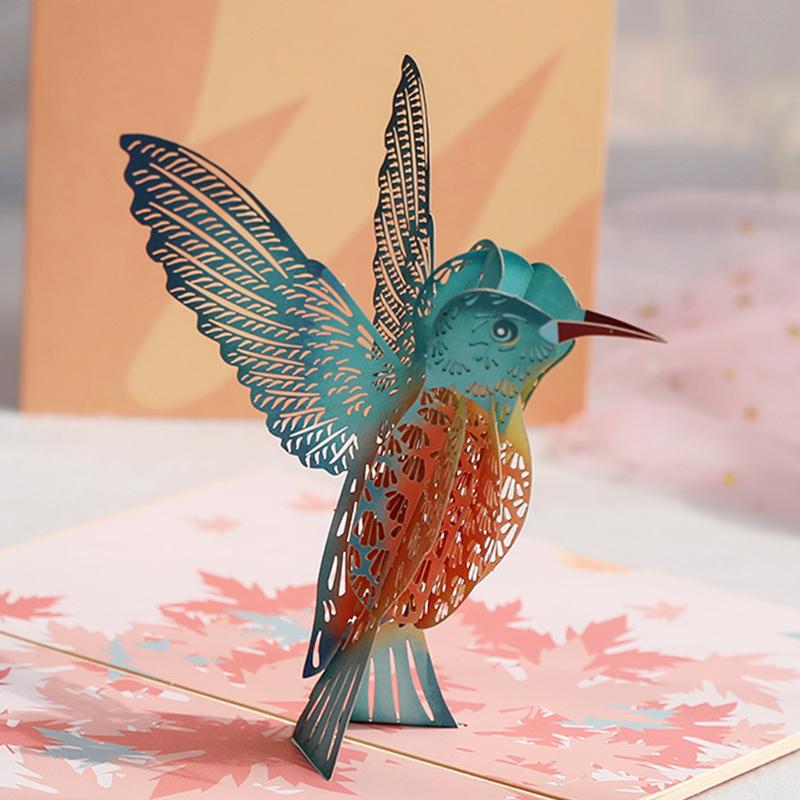 Hummingbird 3D Card